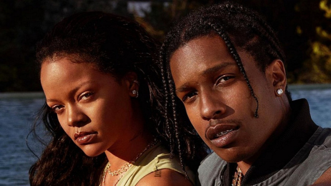 Terlihat Jalan Bareng, Rihanna CLBK dengan A$Ap Rocky?