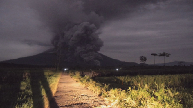 awan panas semeru