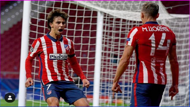 Atletico Madrid vs Bayern Munich 1-1 Joao Felix