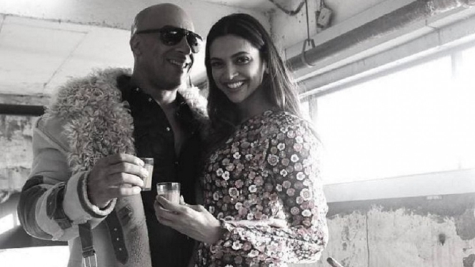 Beredar Viral Foto Deepika Padukone Berduaan dengan Vin Diesel di Mumbai (Foto Instagram)
