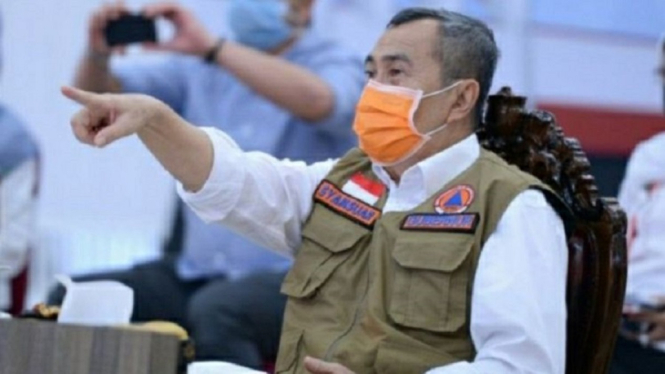 Gubernur Riau Syamsuar Dinyatakan Positif Virus Corona Usai Jalani Tes Swab (Foto Dok. Pemprov Gubernur Riau)