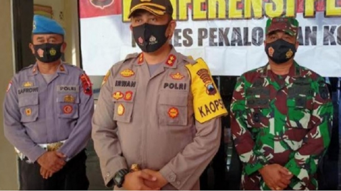 Mengancam Akan Bunuh Habib Rizieq Shihab, Aiptu HN Diperiksa Kejiwaanya (Foto Polres Pekalongan)