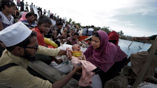 pengungsi rohingya foto reuters