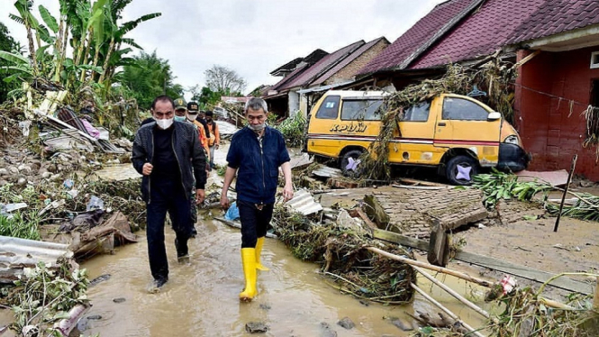 Inilah Penampakan Mengerikan Dampak Banjir Medan yang Menewaskan 5 Orang (Foto Instagram @infomedanofficial)