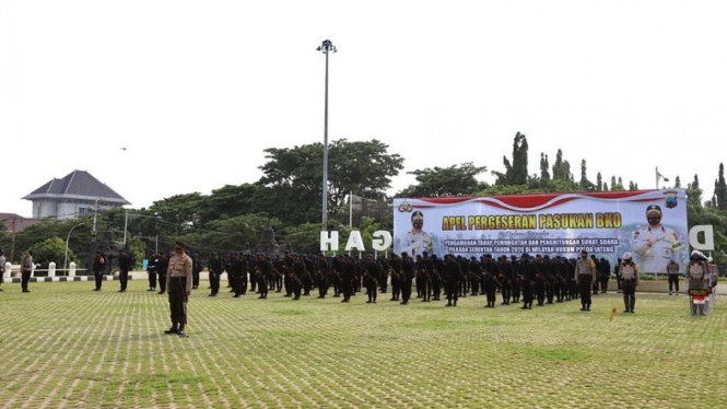 Polda Jawa Tengah Geser 100 Personelnya ke Polda NTT