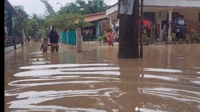 banjir kembali rendam Tebing Tinggi