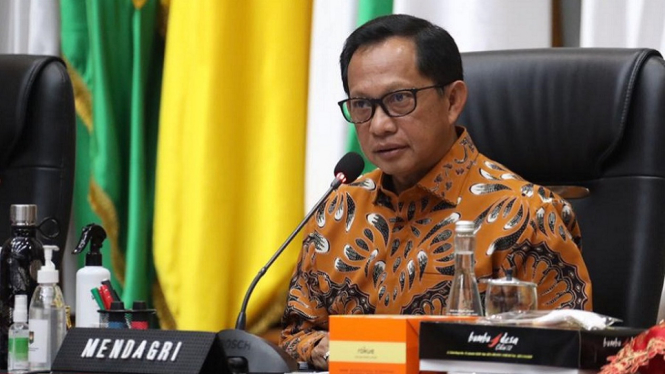 Mendagri Minta Semua Stakeholder All Out Kawal Hari Pemungutan Pilkada 2020 (Foto Puspen Kemendagri)