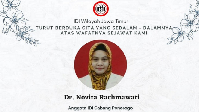 IDI Berduka Lagi, Miris, Dokter Hamil Tujuh Bulan Meninggal Positif Covid-19 (Foto Instagram)