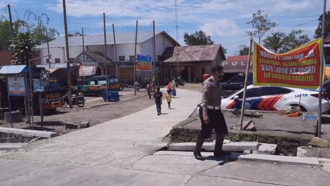 Jumlah pengungsi merapi berkurang- Boyolali