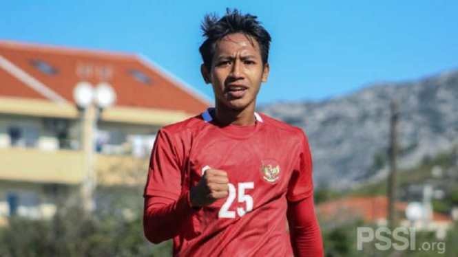 Beckham Putra gelandang Timnas U-19 Persib Bandung