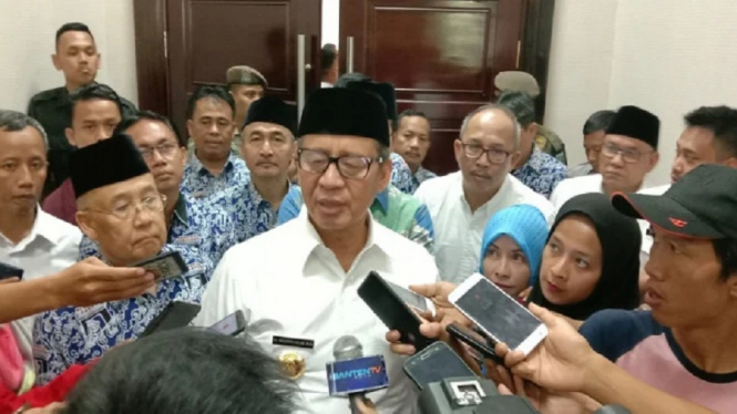 Pihaknya Disebut-Sebut Ridwan Kamil, Ini Reaksi Gubernur Banten (Foto VIVA)