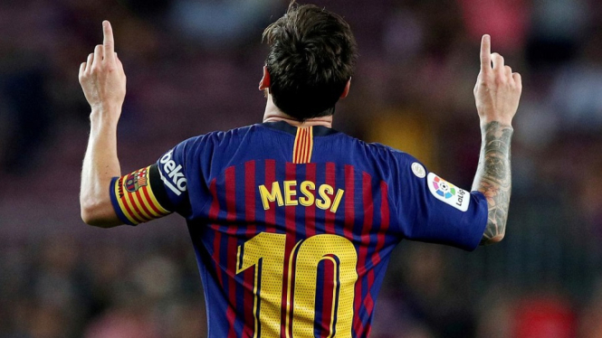 Lionel Messi Samai Rekor Pele dengan Mencetak 643 Gol Hanya untuk Satu Klub