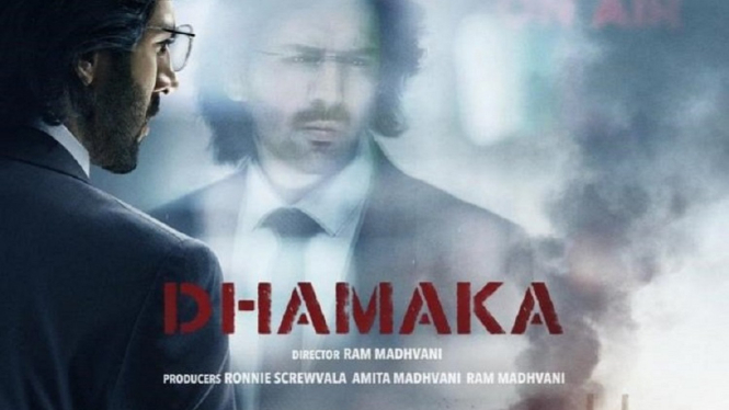 Kartik Aaryan Bocorkan Dirinya Sebagai Jurnalis di Film 'Dhamaka' (Foto The Indian Wire)