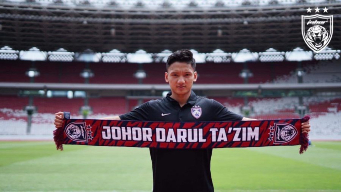 Resmi, Syahrian Abimanyu Jadi Pemain Indonesia Pertama Yang Direkrut Klub Malaysia Johor Darul Takzim