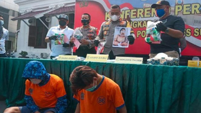 Melawan, Pengedar Narkoba Asal Malang, Jawa Timur, Ditembak Mati Polisi (Foto Dok. Polrestabes Surabaya)