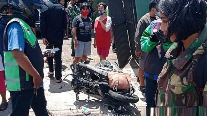 Oknum Polisi Penabrak Pemotor Wanita Muda Hingga Tewas Ditahan Polisi (Foto Instagram)