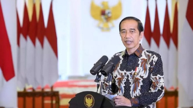 Presiden Jokowi Sampaikan Pesan Natal Agar Umat Beriman Tidak Putus Asa (Foto Dok. Biro Pers dan Kepresidenan)