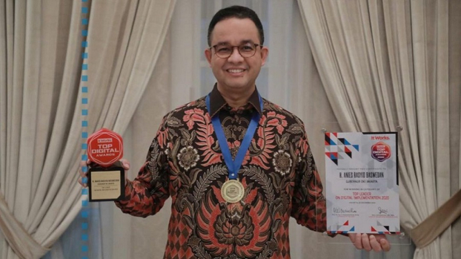 Hingga Kini, Gubernur DKI Jakarta Anies Baswedan Masih Positif Covid-19 (Foto Instagram)