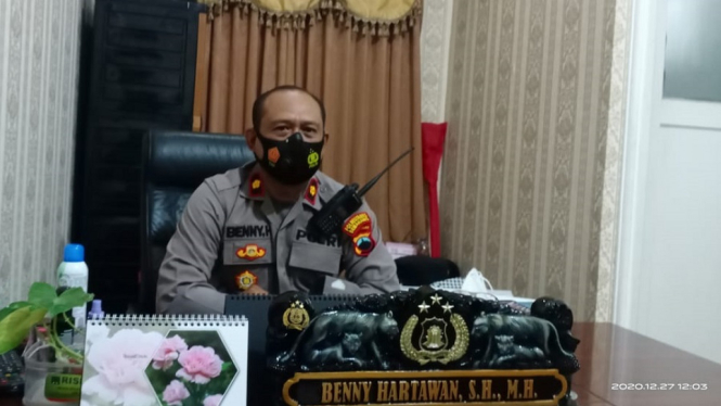 Pria yang Meludahi Petugas SPBU Minta Maaf, Kasus pun Berakhir Damai (Foto Humas Polsek Banyumanik)