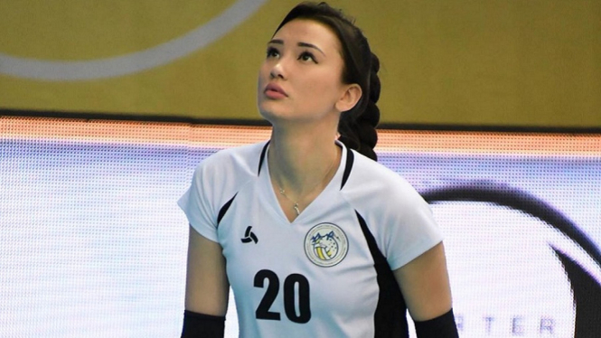 Netizen Indonesia  Baper! Atlet Voli Cantik Sabina Altynbekova Telah Menikah