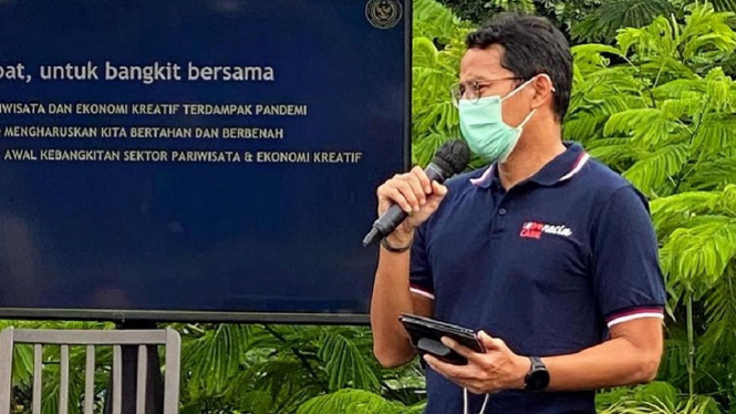 Ini Kata Sandiaga Uno Tentang Wisata Halal yang Jadi Polemik di Daerah (Foto Instagram)