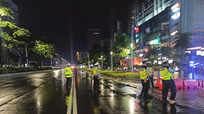 Ironi Pergantian Tahun di Tengah Pandemi, Jakarta yang Biasanya Gempita, Kini Sepi (Foto Instagram)