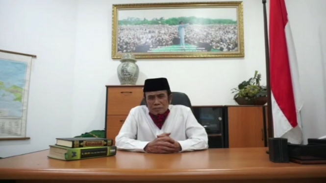 Raja Dangdut Rhoma Irama Bakal Jadi Saksi di Sidang Praperadilan Habib Rizieq (Foto Dok. antvklik-Tangkap Layar Video Instagram)