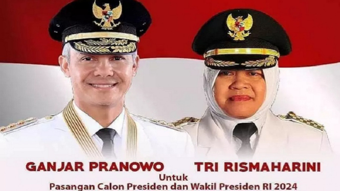 Beredar Viral Foto Ganjar-Risma Calon Presiden 2024 di Twitter, Ini Faktanya (Foto Istimewa)