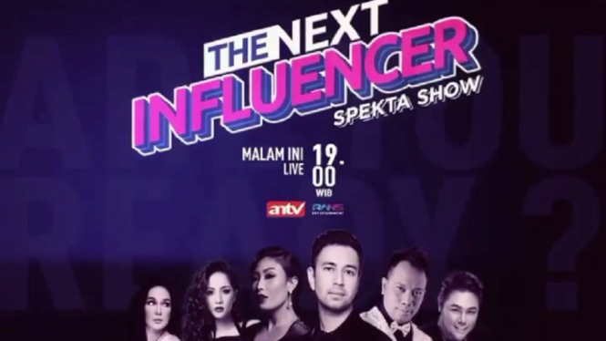 The Next Influencer, perdana,tayang, Jumat (8/1/2021). (Foto: Instagram @antv_official)