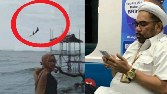 Unggah Foto Editan Kecelakaan Sriwijaya Air SJ 182, Mochtar Ngabalin Minta maaf (Foto Kolase)