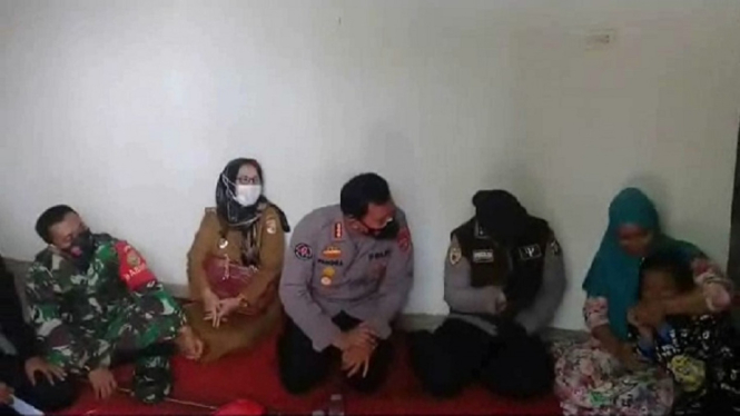 Trauma healing keluaga korban Sriwijaya Air-Lampung