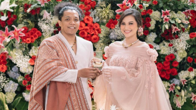 Arie Kriting Resmi Menikah dengan Indah Permatasari (Foto: Instagram)