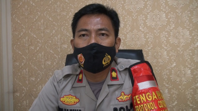 Kapolsek Mampang Prapatan, Kompol Sujarwo. (ANTV Robin Fredy) d