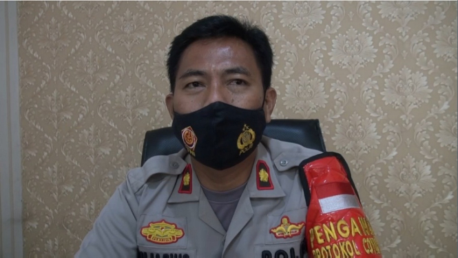 Kapolsek Mampang Prapatan, Kompol Sujarwo. (ANTV Robin Fredy) 1