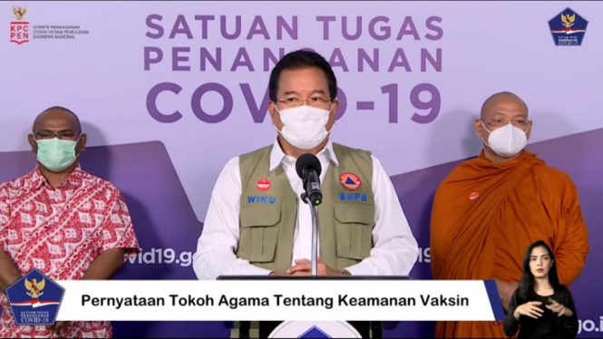 Inilah Pernyataan Tokoh Agama Tentang Keamanan Vaksin Covid-19 (Foto Tangkap Layar Video Youtube)