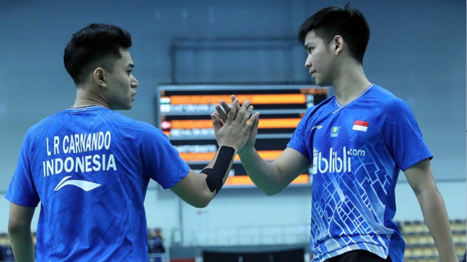 Leo/Daniel Beri Kejutan Sampai di Semifinal Thailand Open 2021