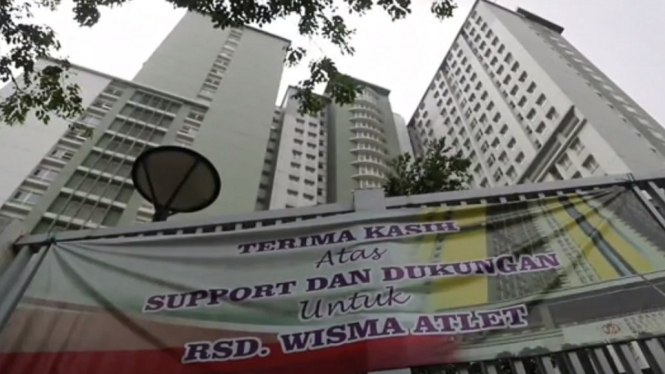 rs wisma atlet foto efe