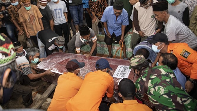 Sudah 25 Keluarga Korban SJ-182 Telah Diberikan Santunan dari Jasa Raharja (Foto RRI)