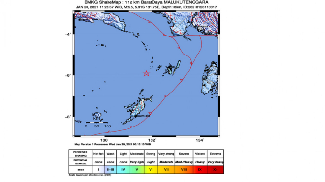 gempa maluku tenggara