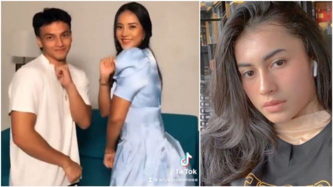 Joget TikTok Bareng Jefri Nichol, Anya Geraldine Diajak ‘Gelut’ Sintya Marisca (Foto: Instagram)