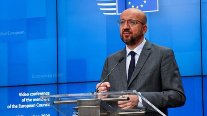 Presiden Dewan Eropa Charles Michel. (Foto Reuters).