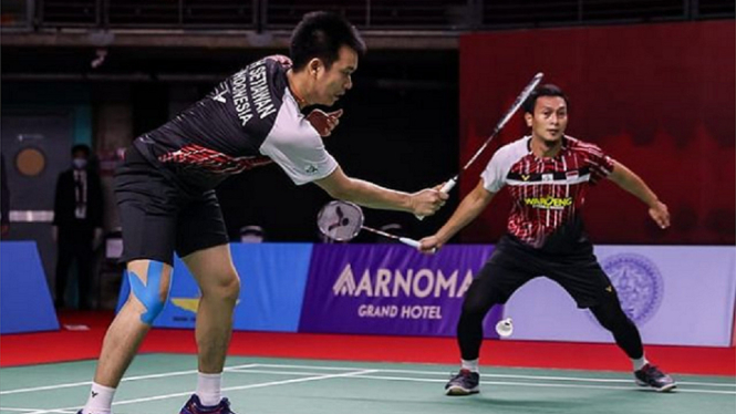 Muhammad Ahsan-Hendra Setiawan Cidera tapi lolos Toyota Thailand Open