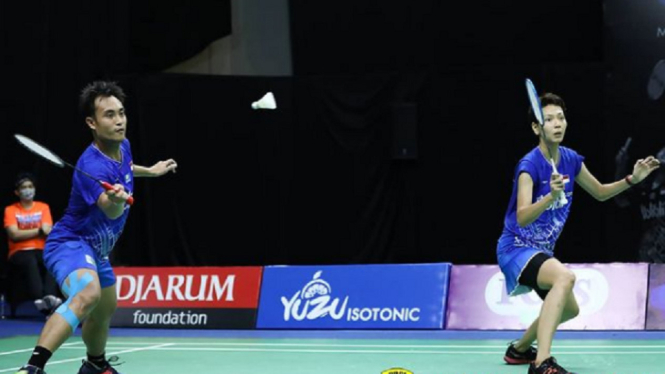 Hafiz Faizal-Gloria Emanuelle Widjaja lolos ke babak kedua Toyota Thailand Open 2021