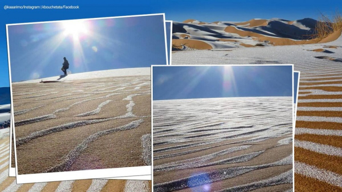 snow on the sahara