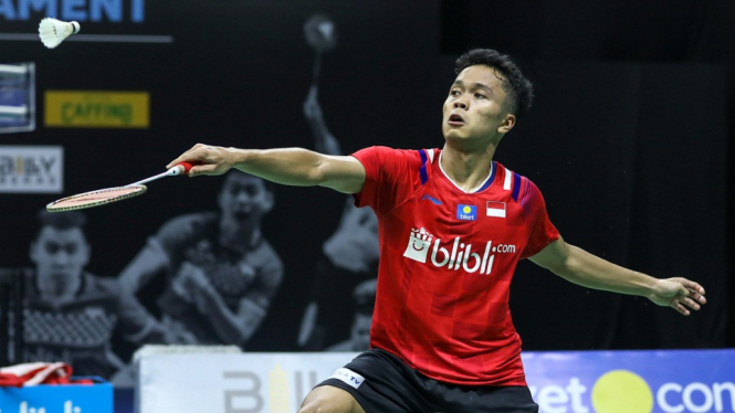 Anthony Ginting Gugur di tangan Lee Cheuk Yiu, Thailand Open