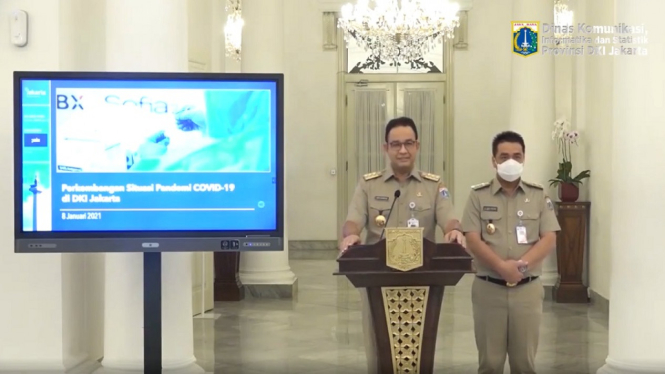 Gubernur Anies Baswedan Perpanjang PSBB DKI Jakarta Hingga 8 Februari, Ini Aturannnya (Foto Instagram)