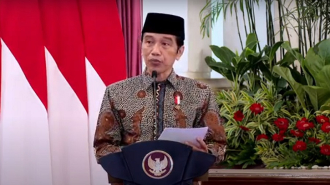 jokowi peluncuran wakaf