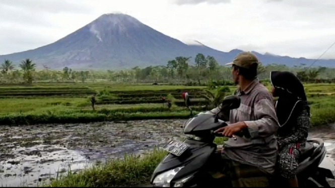 Semeru terus keluarkan lava dan gemuruh