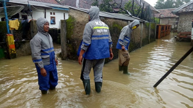 Banjir Kembali Merendam 8 Kecamatan di Pandeglang, Banten, Warga Ogah Mengungsi (Foto Istimewa via RRI)