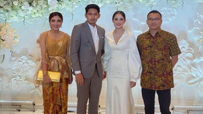 (Ashanty -Anang dan Ririn-Ibnu Jamil Foto: Instagram@ashanty-ash)